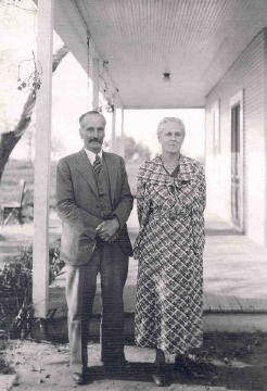 Joe Baumgart, Clara Bumgart (Dad's sister, my aunt) ranch in Stevenson, CA